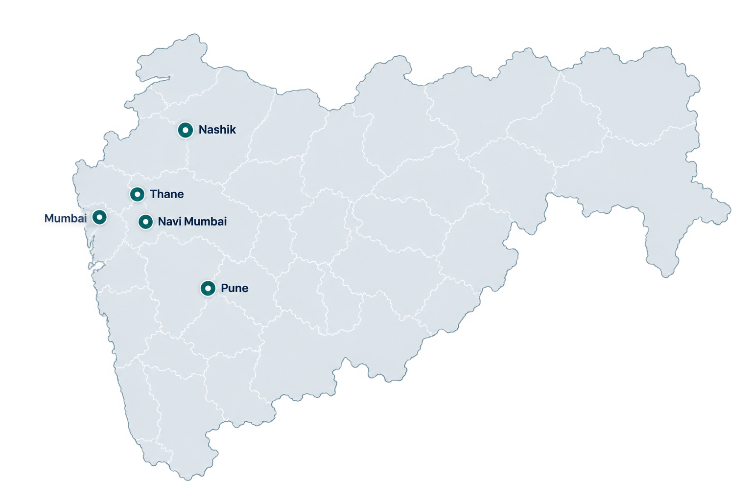 REMS presence across Maharashtra